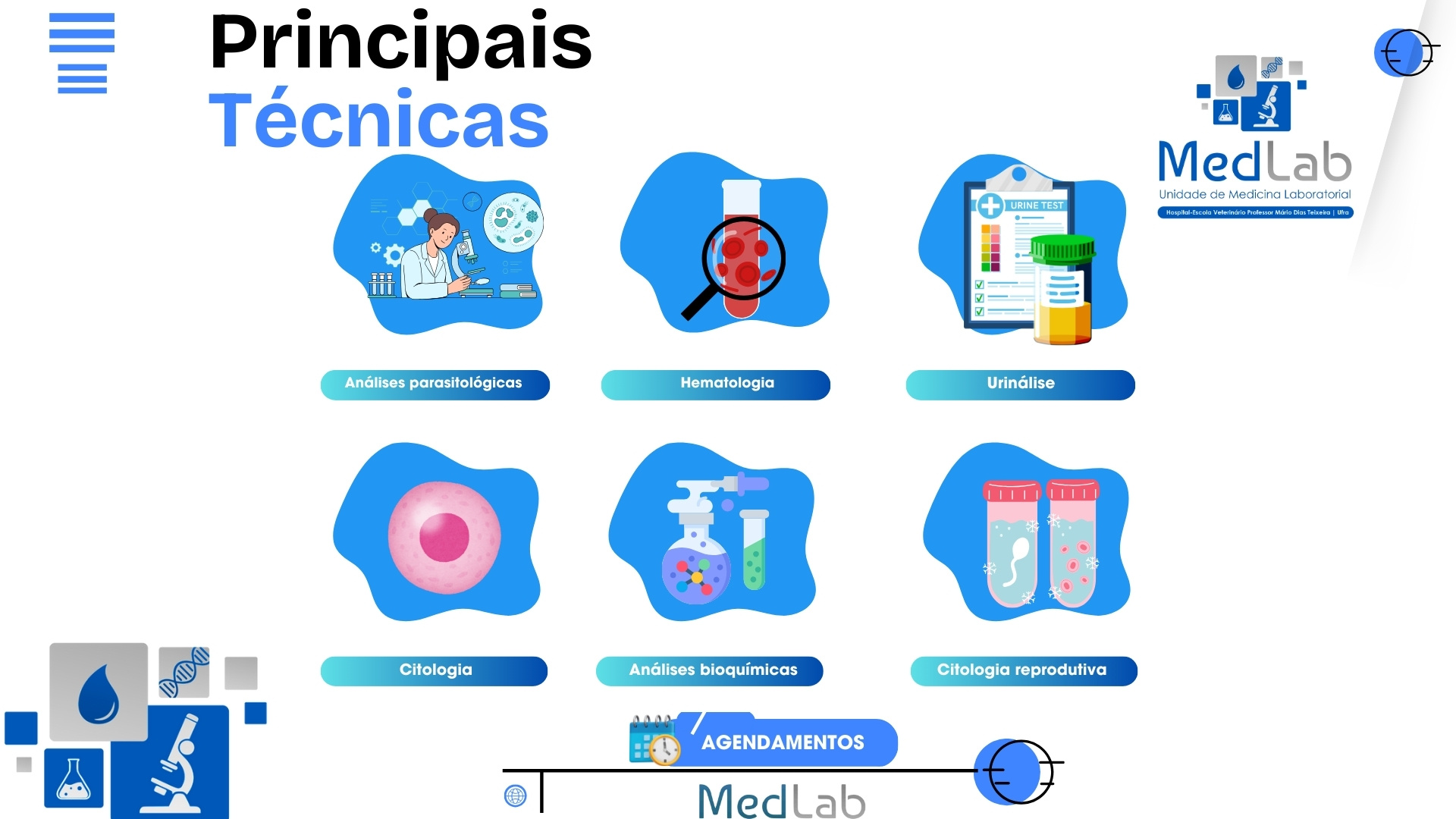 Principais técnicas e agendamentos